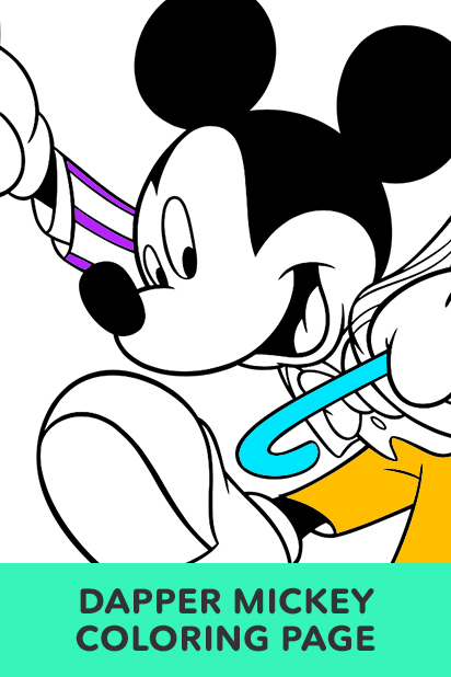 412x618 Mickey Mouse And Friends Coloring Pages Disney Lol