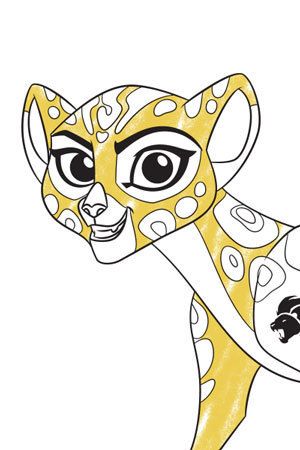 300x450 Para Pintar Da Fuli A Guarda Do Disney