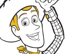 220x180 Toy Story 3 Coloring Pages