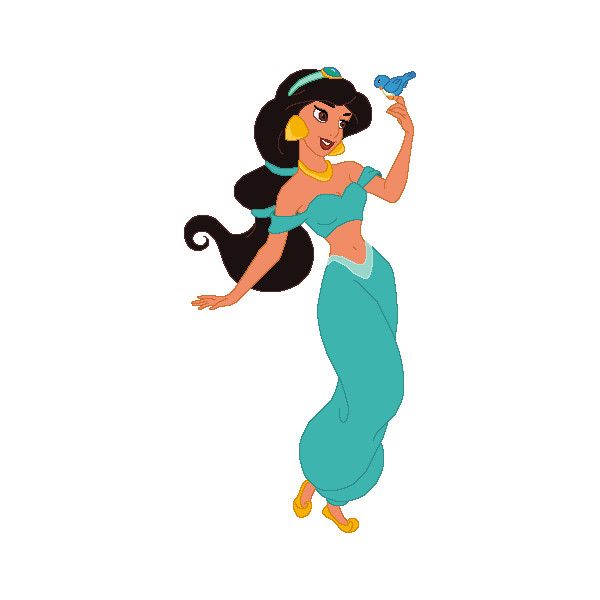 600x600 Aladdin Clip Art Princess Jasmine Clipart Liked On Polyvore