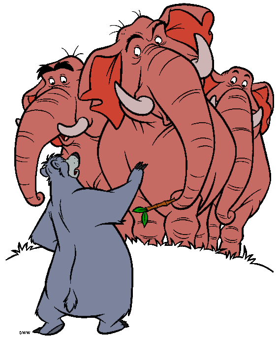 567x686 The Jungle Book Group Clip Art Disney Clip Art Galore