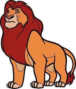 259x300 Mufasa Lion King Decal Removable Wall Sticker Home Decor Art Kids