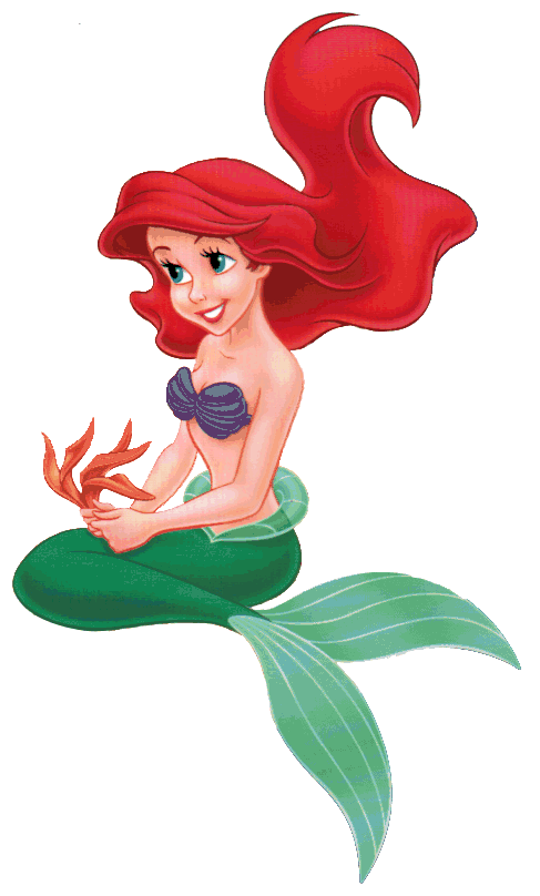 487x808 Image Of Princess Ariel Clipart