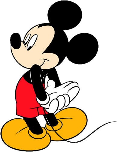 388x502 Image Of Micky Mouse Clip Art