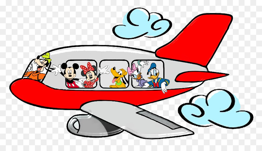 900x520 Mickey Mouse Minnie Mouse Airplane The Walt Disney Company Clip