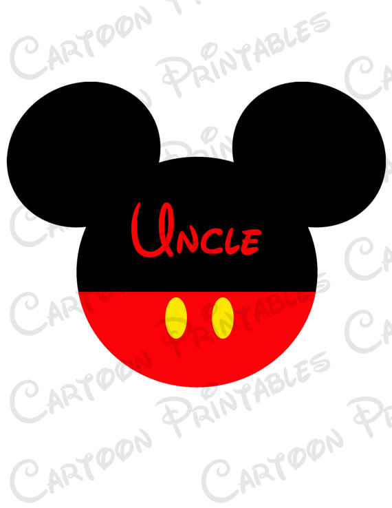 570x738 Mickey Mouse Uncle Image Mouse Ears Printable Clip Art Iron