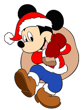 283x375 Christmas Clipart Mickey Mouse