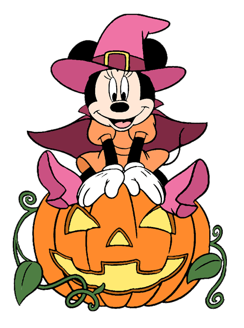500x672 Halloween Minnie Mouse Clipart Collection