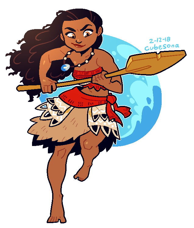 636x745 Commission Moana By Cubesona