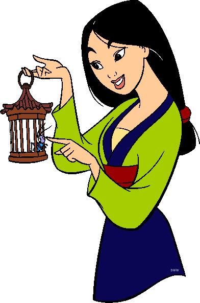 392x593 Mulan And Friends Clip Art Images Disney Clip Art Galore Mulan