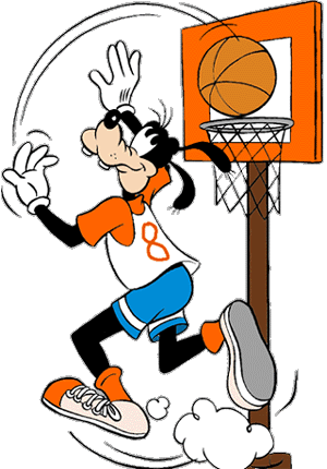 300x430 Disney Basketball Clip Art Images Goofy