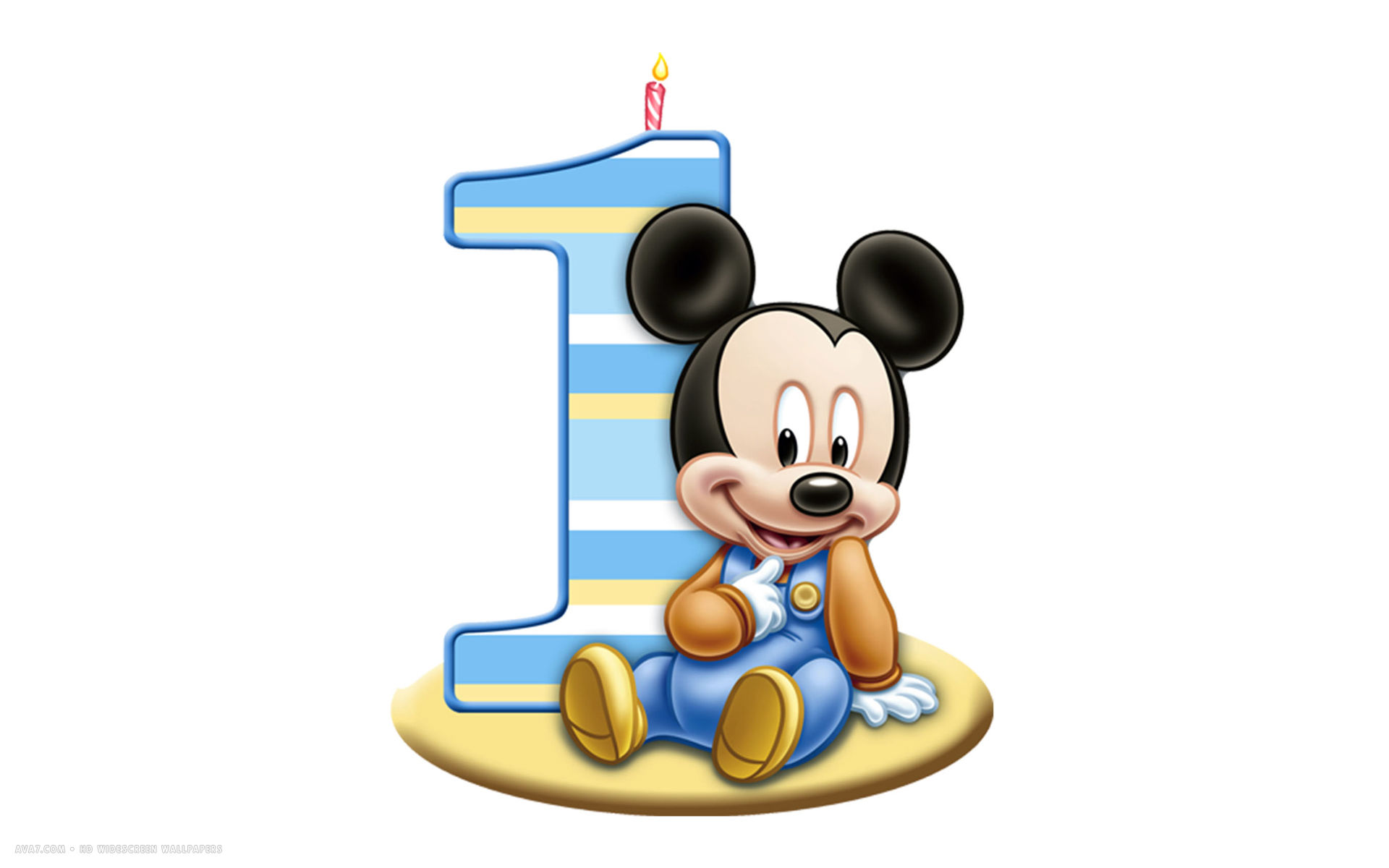 1920x1200 Mickey Mouse Happy Birthday Clip Art