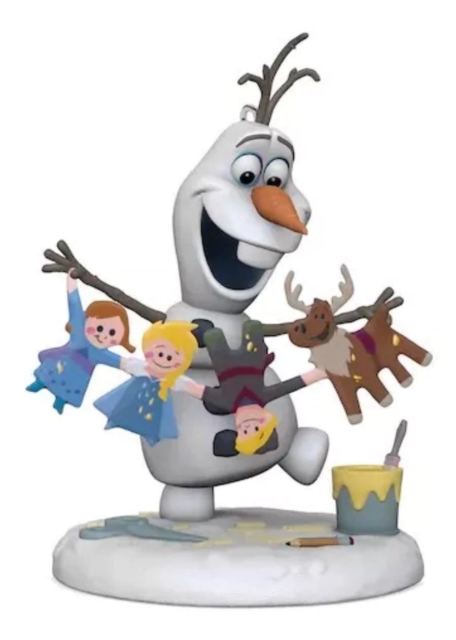 456x640 Hallmark Keepsake 2017 Disney Olaf's Frozen Adventure Christmas