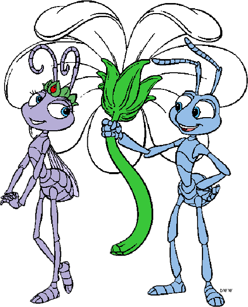 491x608 Disney Clipart Bugs Life