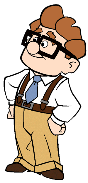 300x622 Young Carl Fredrickson Clip Art Pixar Up Adventure Is Out There