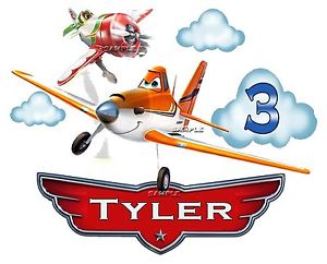 300x242 Planes Disney Pixar Dusty Crophopper,skipper Personalized Birthday