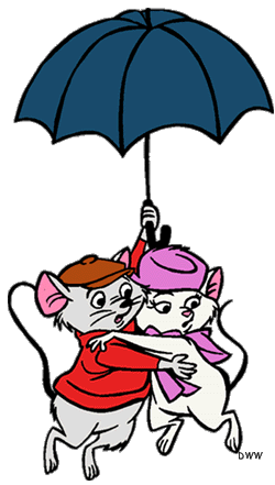 250x441 The Rescuers Disney Clipart