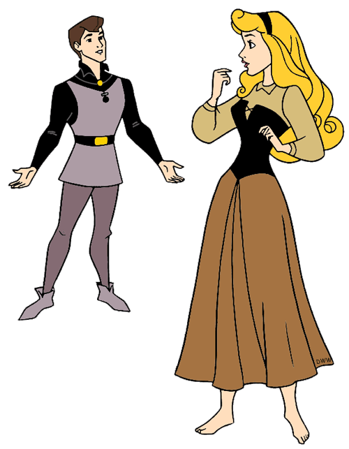 500x643 Aurora And Phillip Clip Art Disney Clip Art Galore