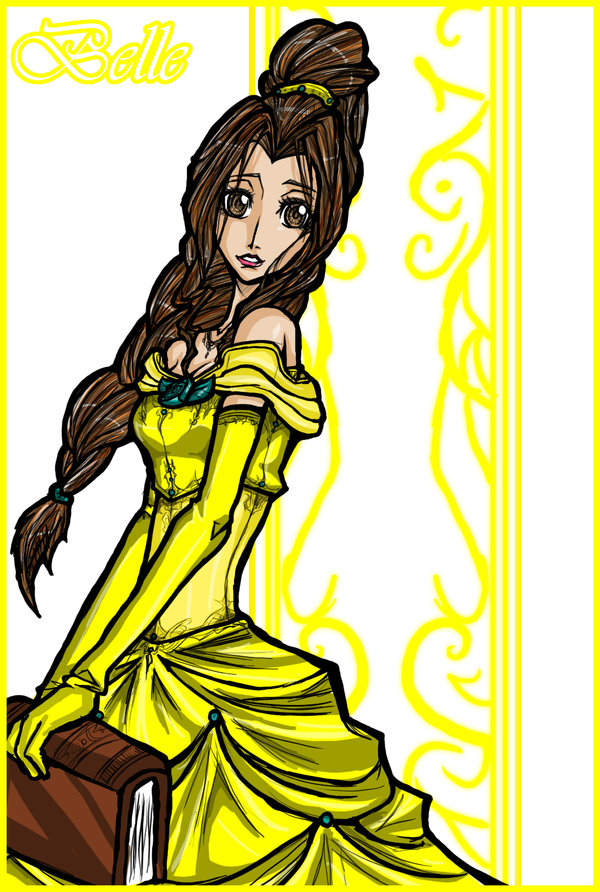 600x892 Disney Princess Belle By Kiarou