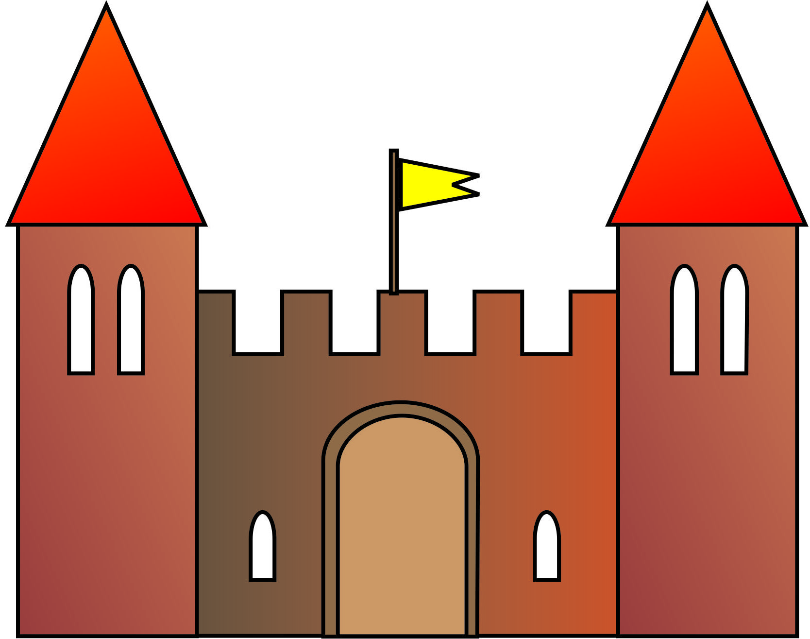 1668x1315 Animated Castle Clipart