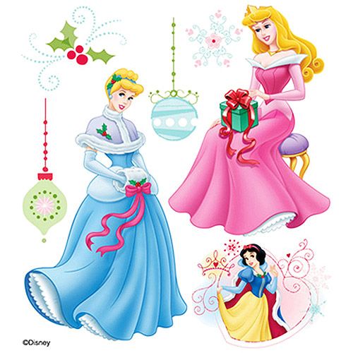 500x500 Disney Princess Dimensional Sticker