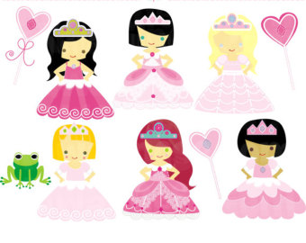 340x270 Baby Princess Clipart