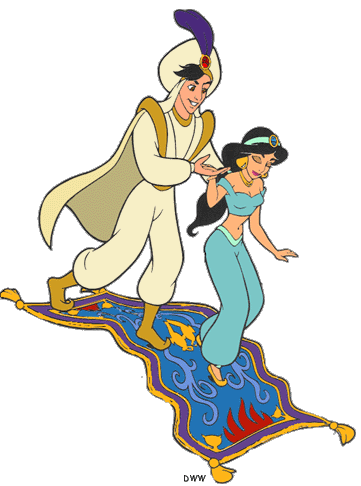 361x486 Alialaddin Amp Jasmine ~ Aladdin, 1992 Disney Clipart