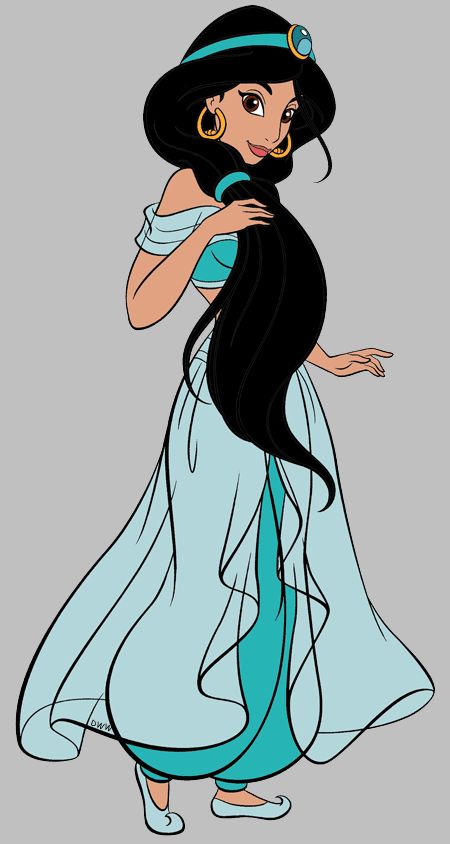 450x844 Princess Jasmine Clipart Jade