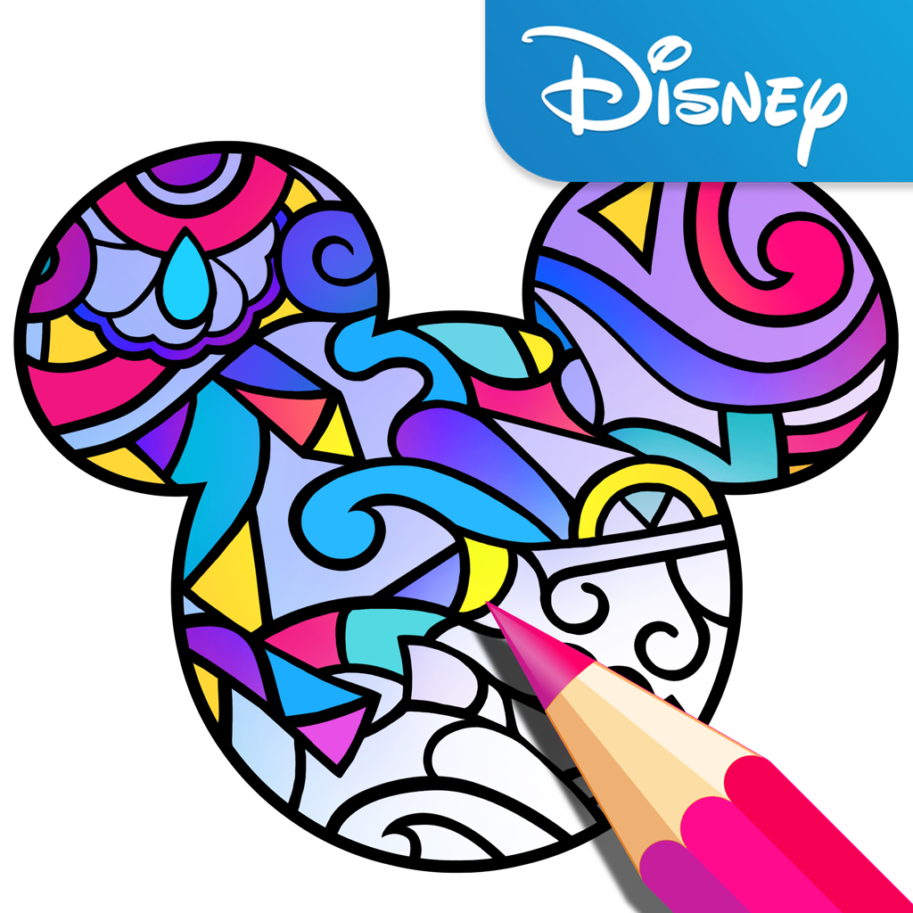 1024x1024 Disney Launches Its Own Adult Coloring Book App Techcrunch