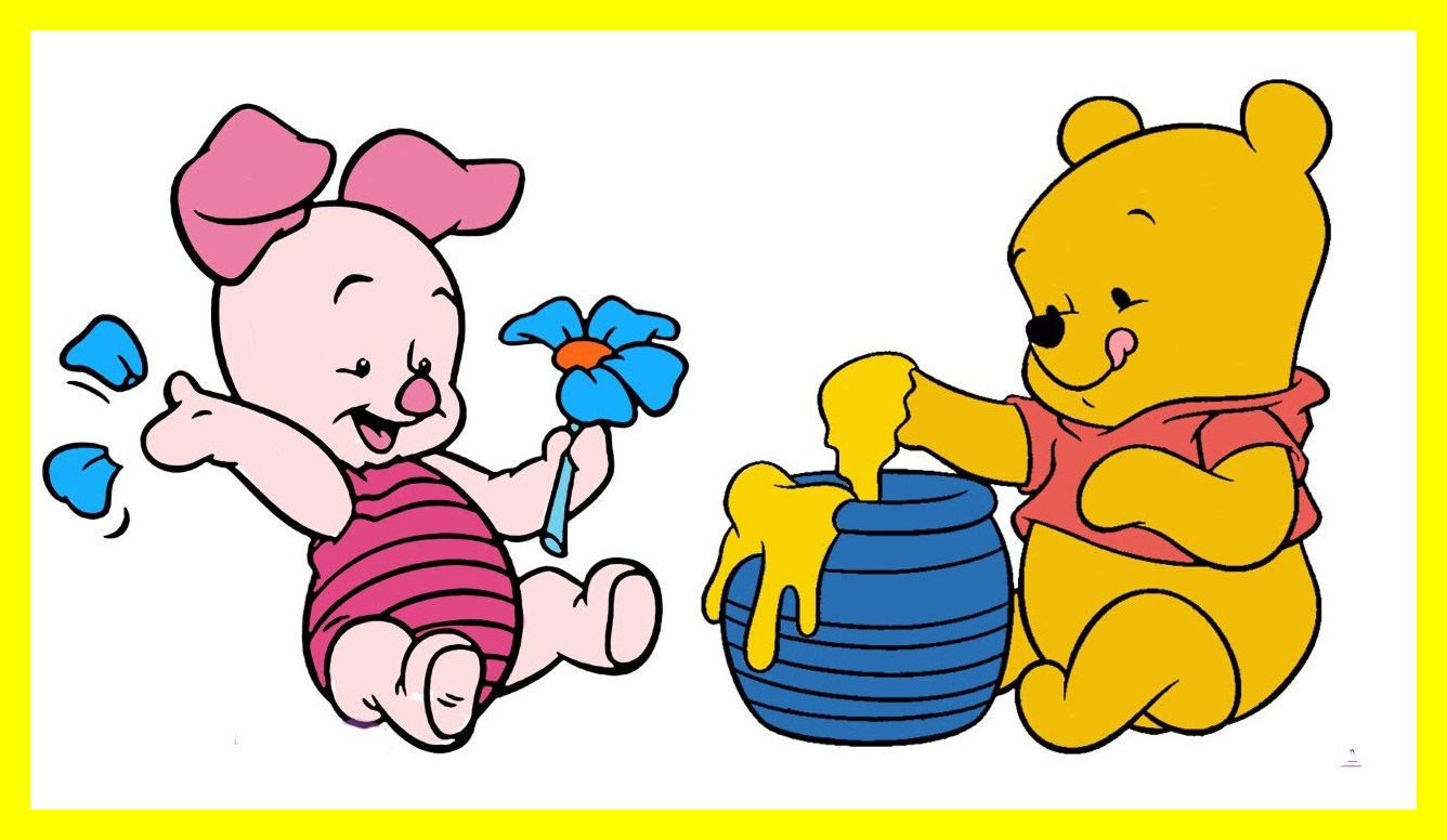 1336x776 Inspiring Disney Coloring Book Winnie The Pooh Baby Pages
