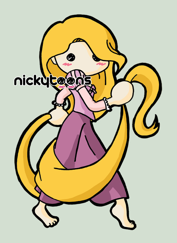 582x800 Disney Princess Rapunzel By Nickytoons