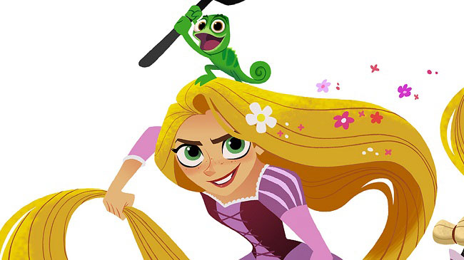 650x365 Rapuzel's Hair Is Long Amp Epic, Again, For Tangled Before Ever