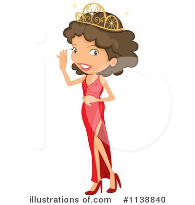 400x420 Beautiful Beauty Queen Clipart