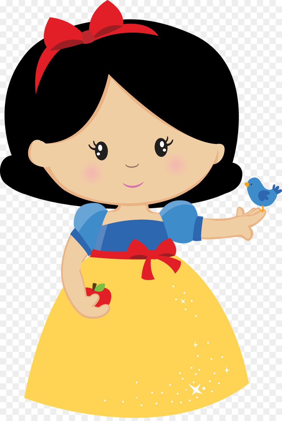 900x1340 Snow White Seven Dwarfs Disney Princess Minnie Mouse Clip Art
