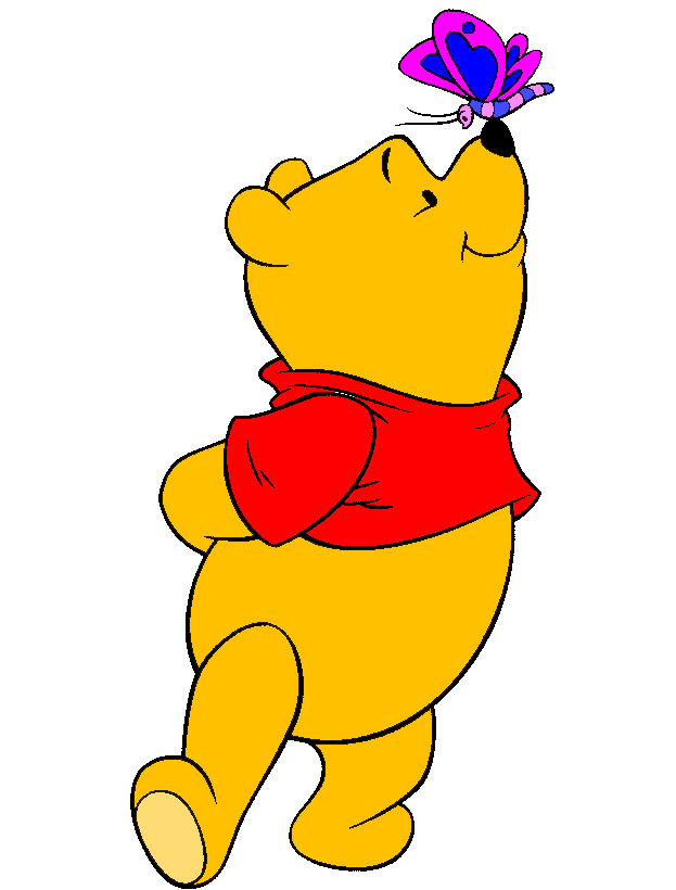 623x820 Butterfly Clipart Winnie The Pooh