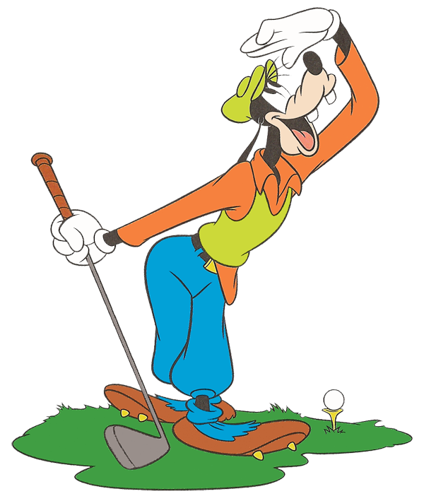 600x709 Golf Clip Art Image Black