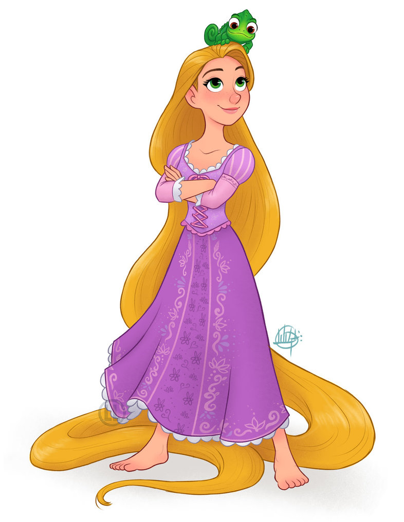 786x1017 Rapunzel By Luigil