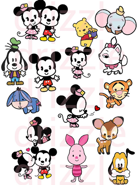 570x760 Amazing Disney Clip Art Cuties Stickers Clipart Kids Kawaii