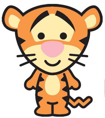400x450 Inspirational Tigger Cartoon