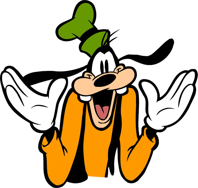 842x800 Goofy Clipart