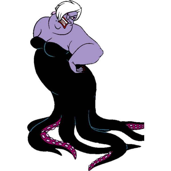 600x600 Ursula, Vanessa, Flotsam And Jetsam Clip Art Liked On Polyvore