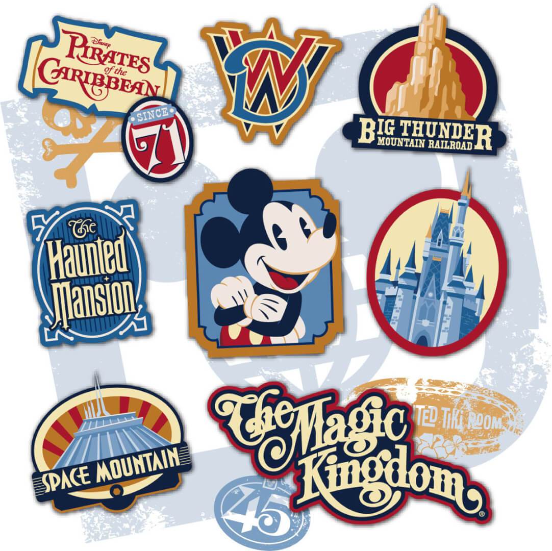 1082x1080 Disney World Magic Kingdom Clip Art