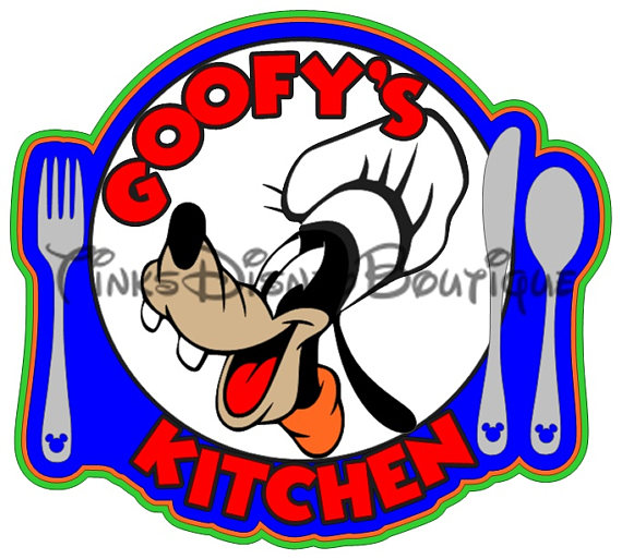 570x513 Disney Svg Clipart Goofys Kitchen Disneyland Title Scrapbook