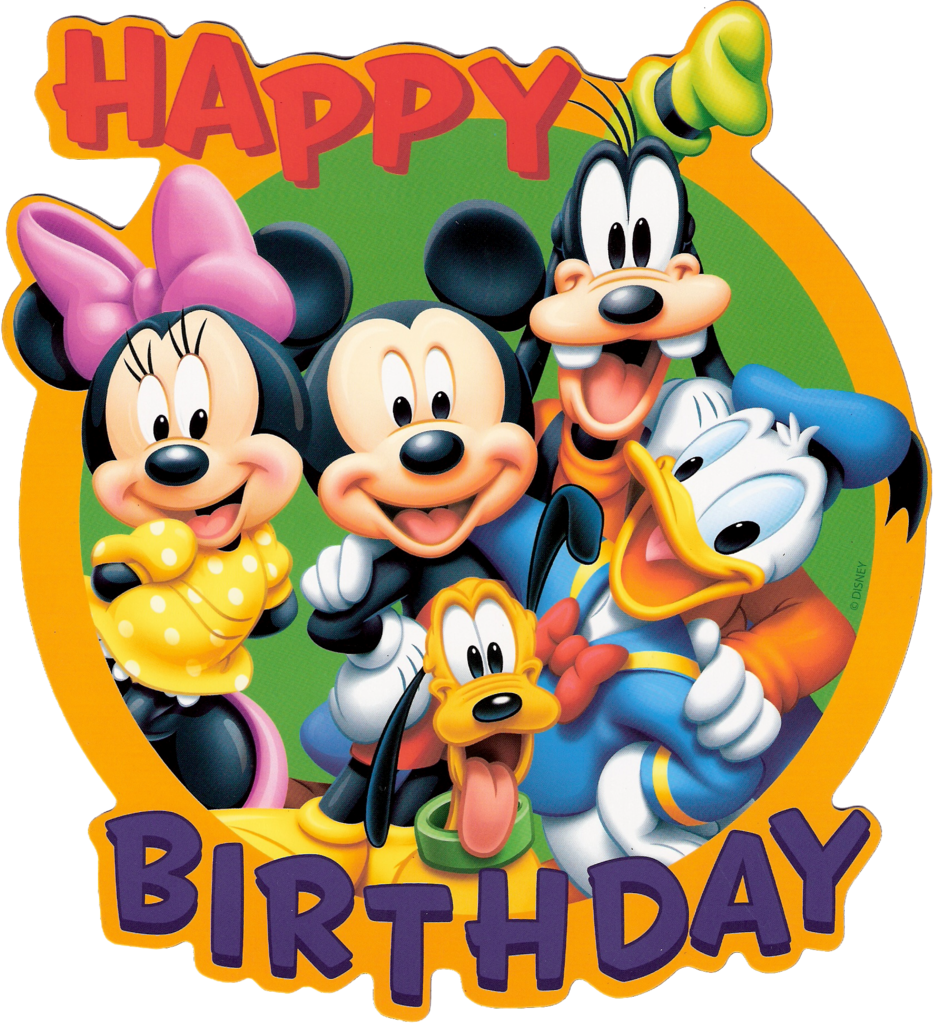 941x1024 Disneyland Clipart Happy Birthday