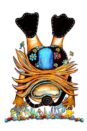 367x550 Diver Clipart Diva