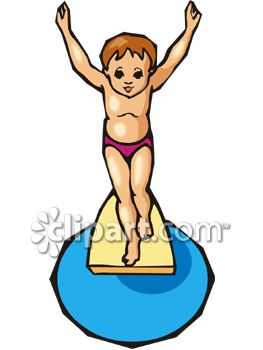 263x350 Diving Board Clip Art Clipart