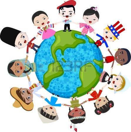 446x450 Multicultural Children On Planet Earth, Cultural Diversity