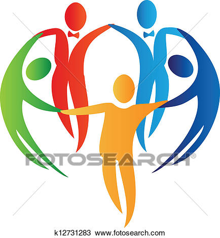 434x470 Clipart Of Diversity People Logo K12731283 Search Clip