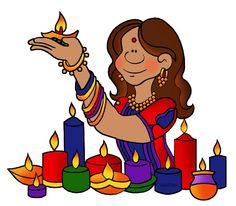 236x206 Printable Diwali Coloring Page. Free Pdf Download