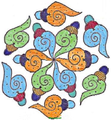 374x404 Diwali Rangoli Designs 2014